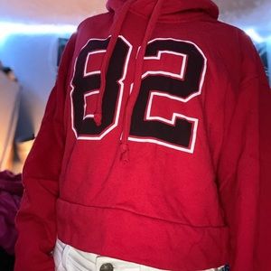 Women’s cropped hoodie